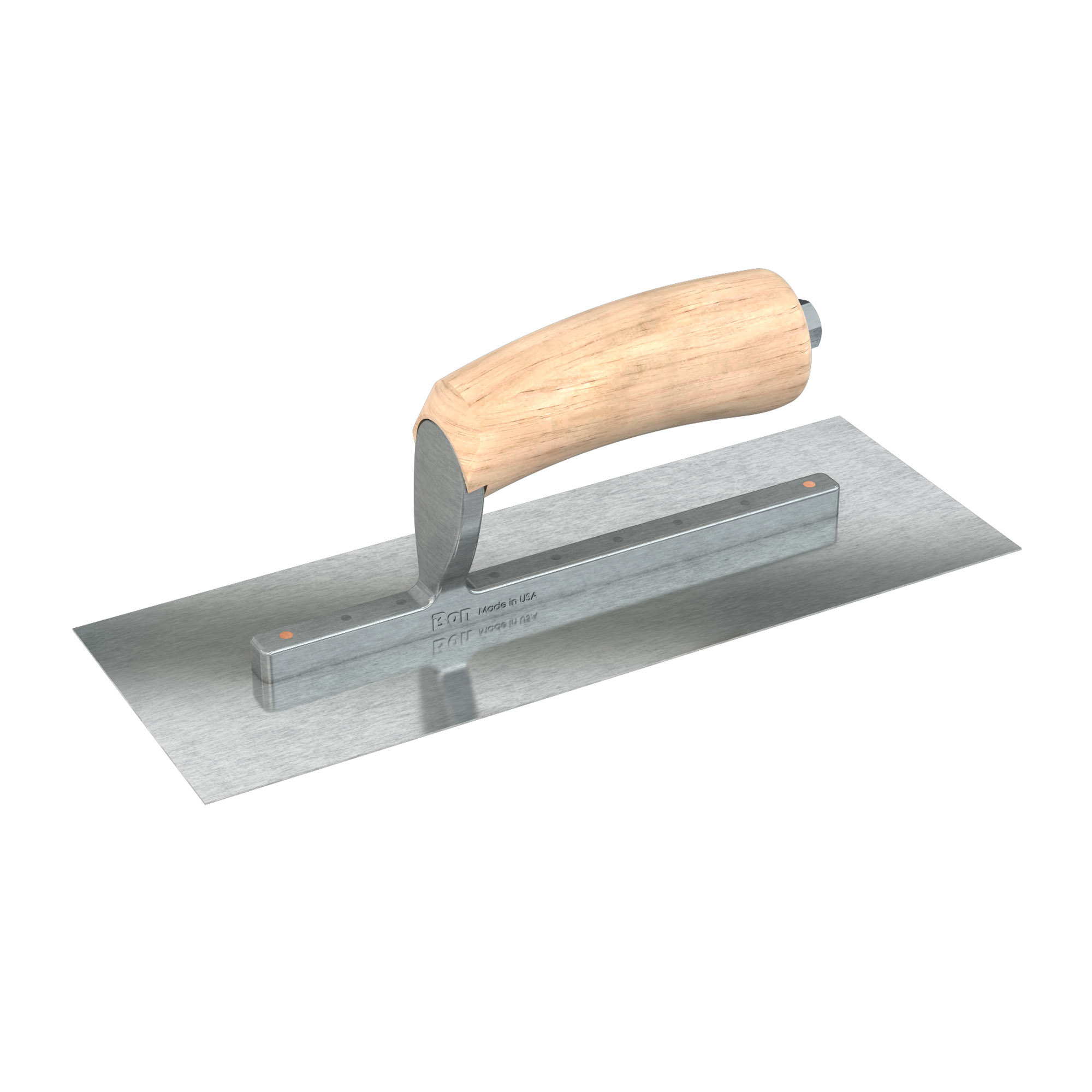 Bon Steel City, Finish Trowel - Sq. - Razor Stainless - 11 x 4 Width 4 in, Length 11 in, Blade Material Stainless Steel, Model# 66-302